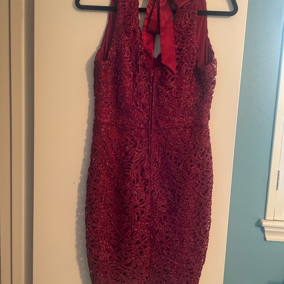 B. Darlin Sequin and Lace Dress - Picture 11 of 11